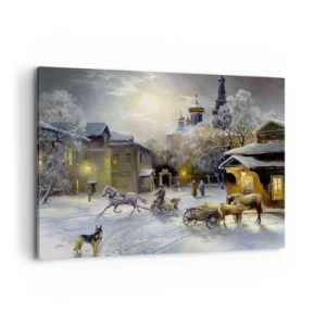 Canvas picture - Magic of Russian Winter - 100x70 cm