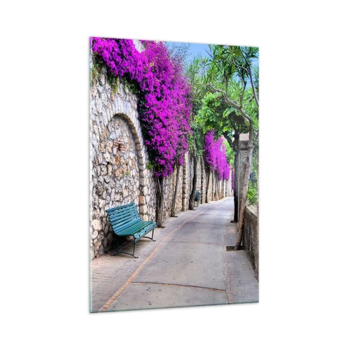 Glass picture - Let's Meet - 80x120 cm