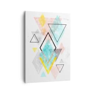 Canvas picture - Geometric Play - 50x70 cm