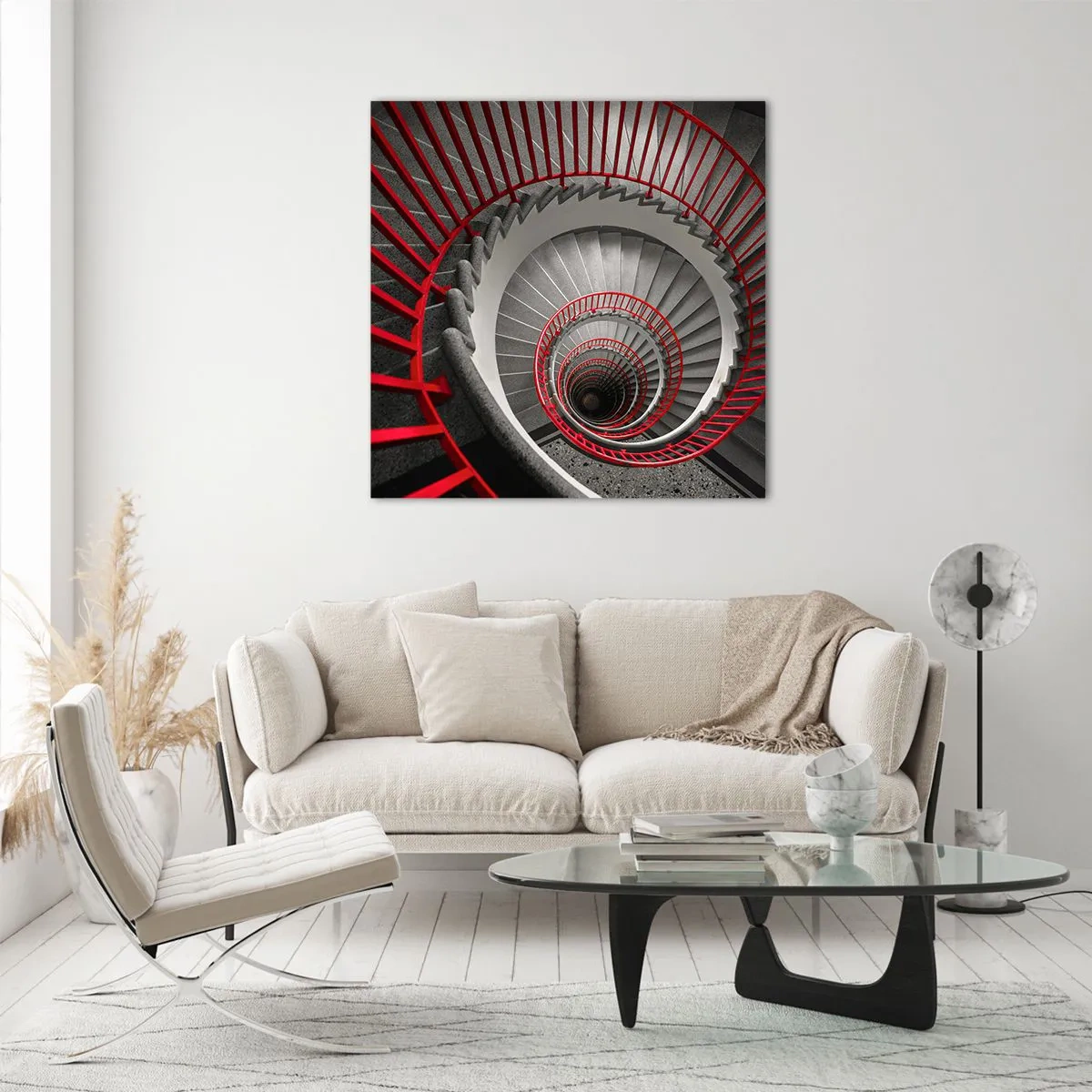 Glass picture - Games of Architecture - 30x30 cm