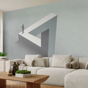 Photo Wallpaper Premium Canvas - And Yet It Is Possible - Business, Industrial, Modern - 450x315 cm