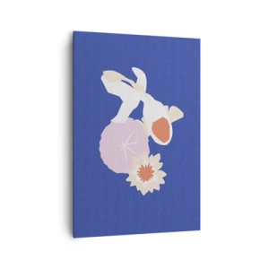 Canvas picture - Composition of Flowers and Buds - 70x100 cm