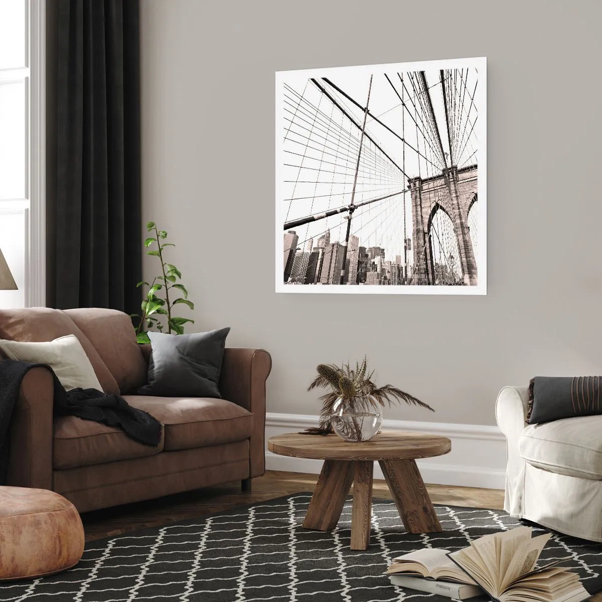Poster - New York Cathedral - 60x60 cm