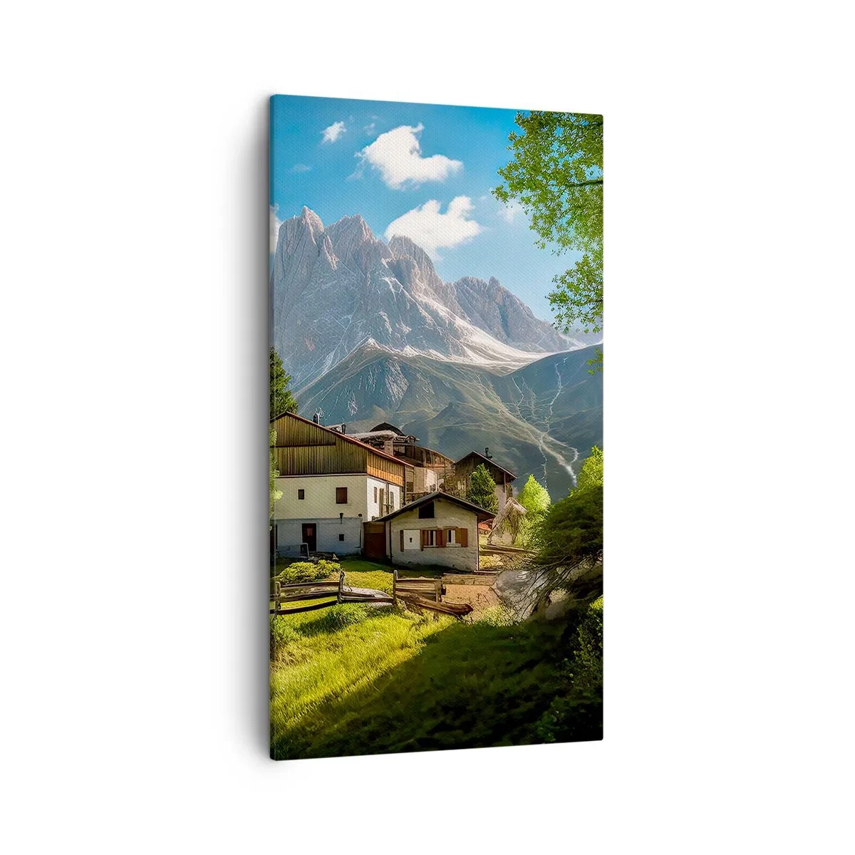 Canvas picture - Alpine Idyll - 45x80 cm