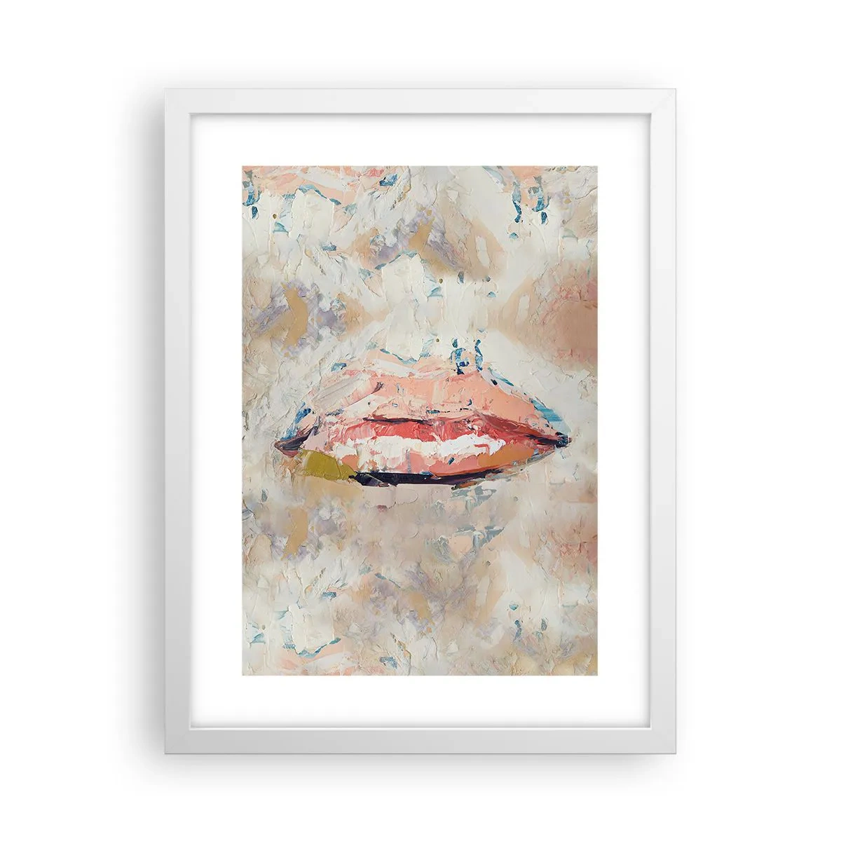 Poster in white frmae - It Awakens the Senses - 30x40 cm