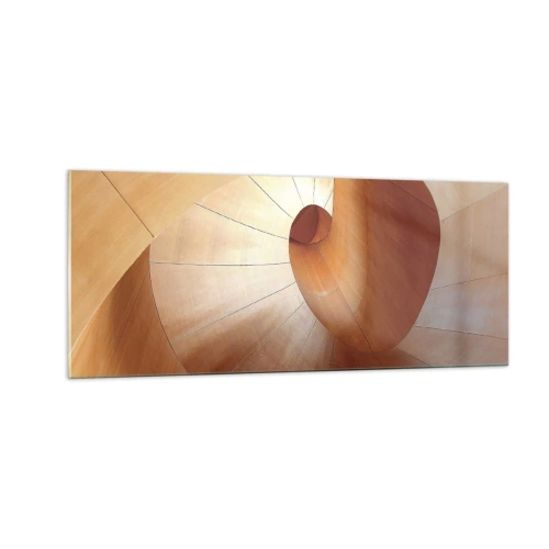 Glass picture - Architectural Serpentine - 100x40 cm