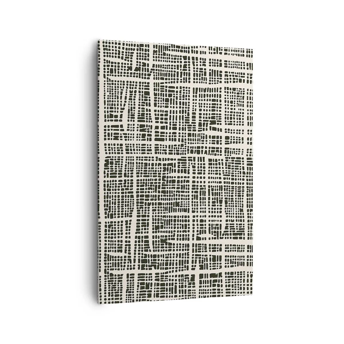 Canvas picture - Woven Composition - 80x120 cm