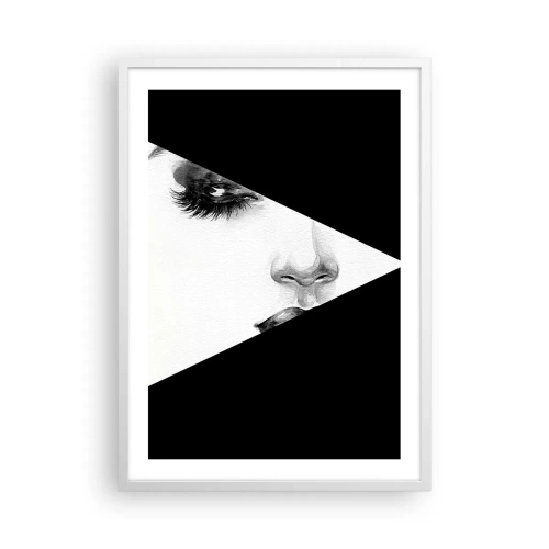 Poster in white frmae - Forever Uncovered - 50x70 cm