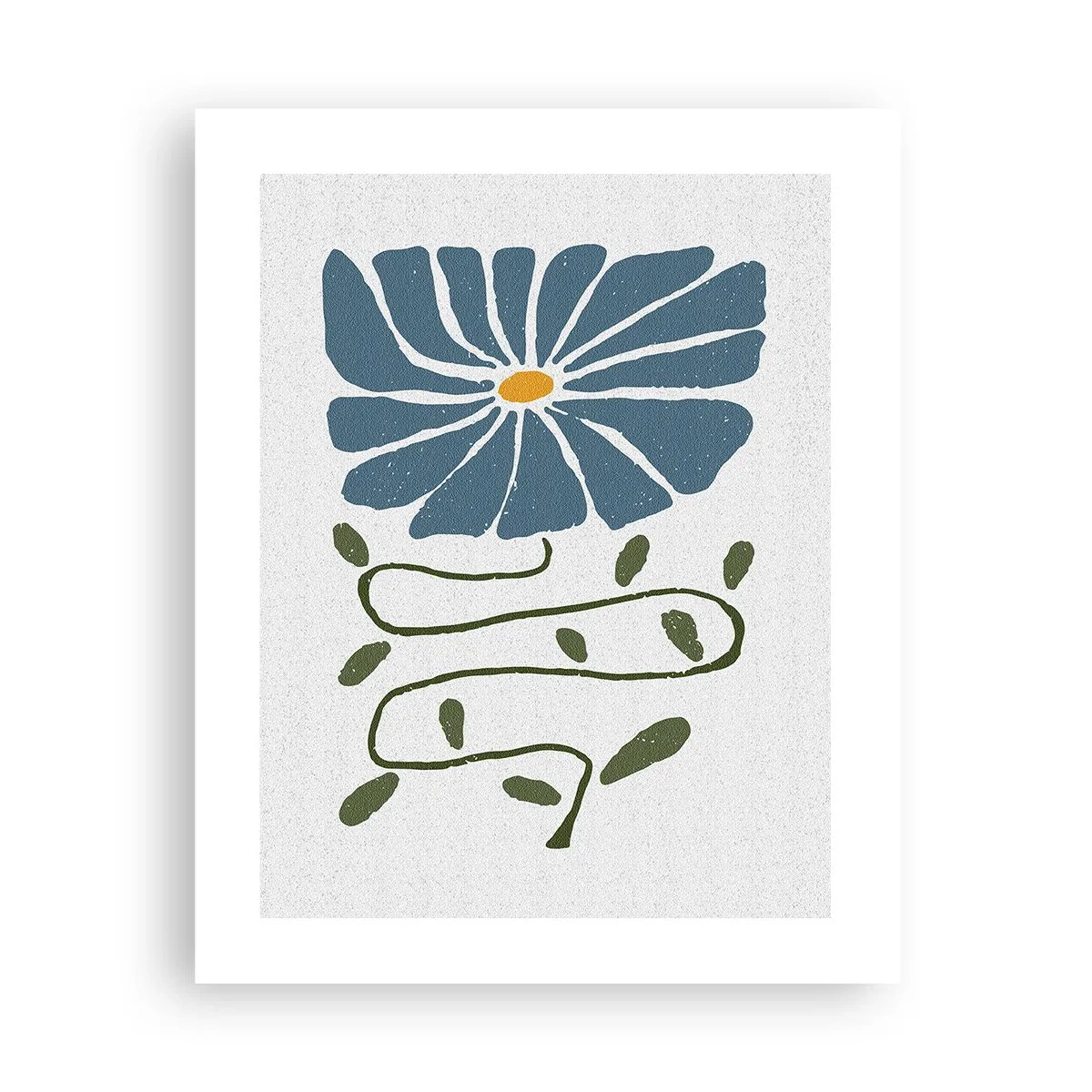 Poster - Twig to Flower - 40x50 cm