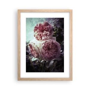 Poster in light oak frame - In Romantic Atmosphere - 30x40 cm