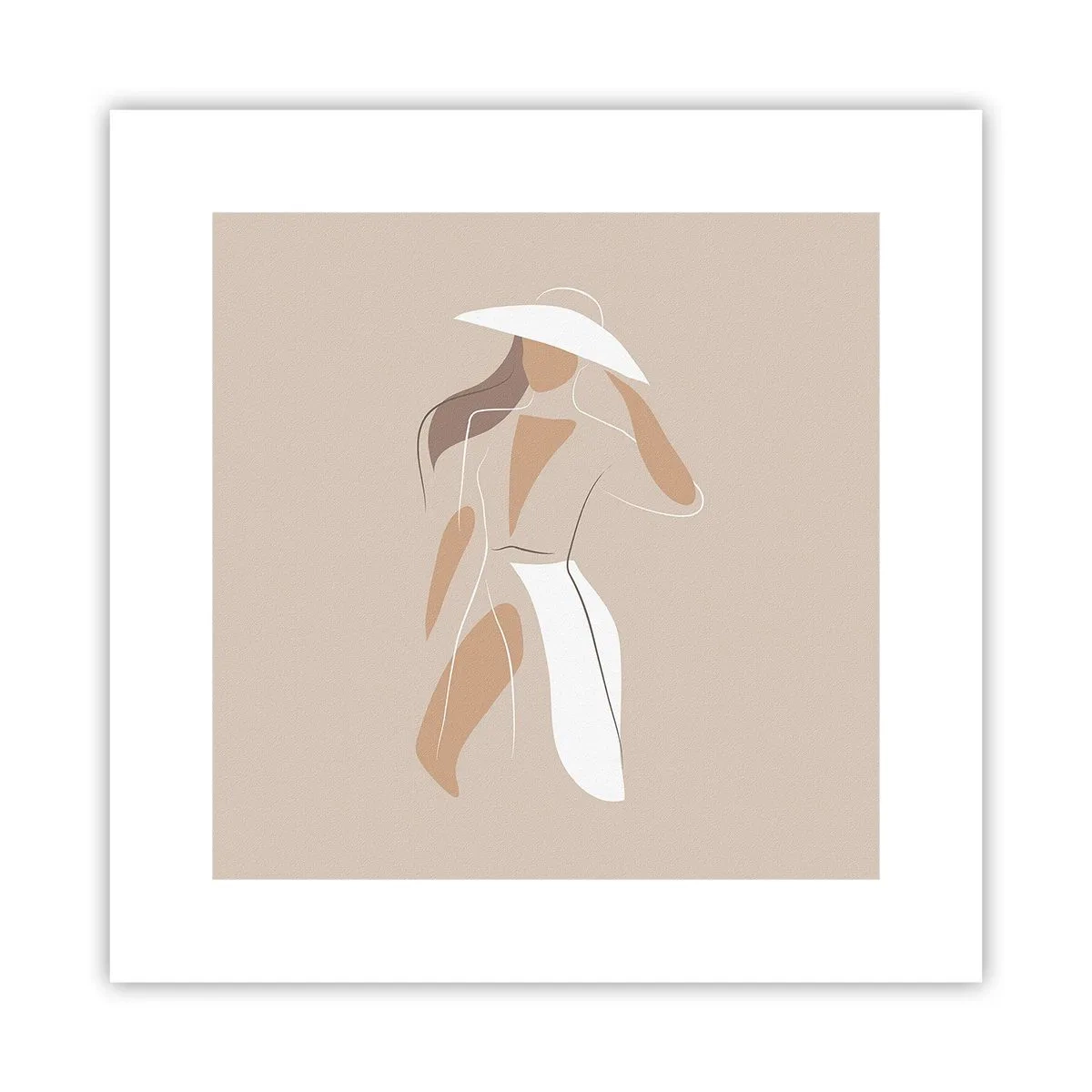 Poster - Fashion Is Fun - 30x30 cm