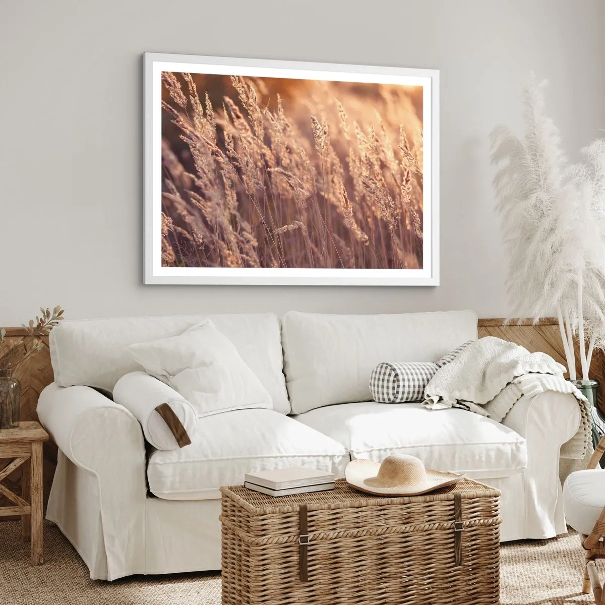 Poster in white frmae - Ready to Welcome Autumn - 40x30 cm