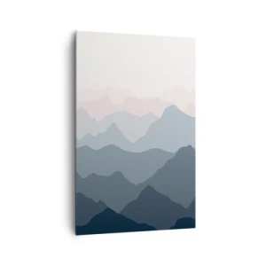 Canvas picture - Mountain Waves - 80x120 cm