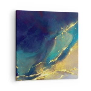 Canvas picture - Golden Flood - 50x50 cm