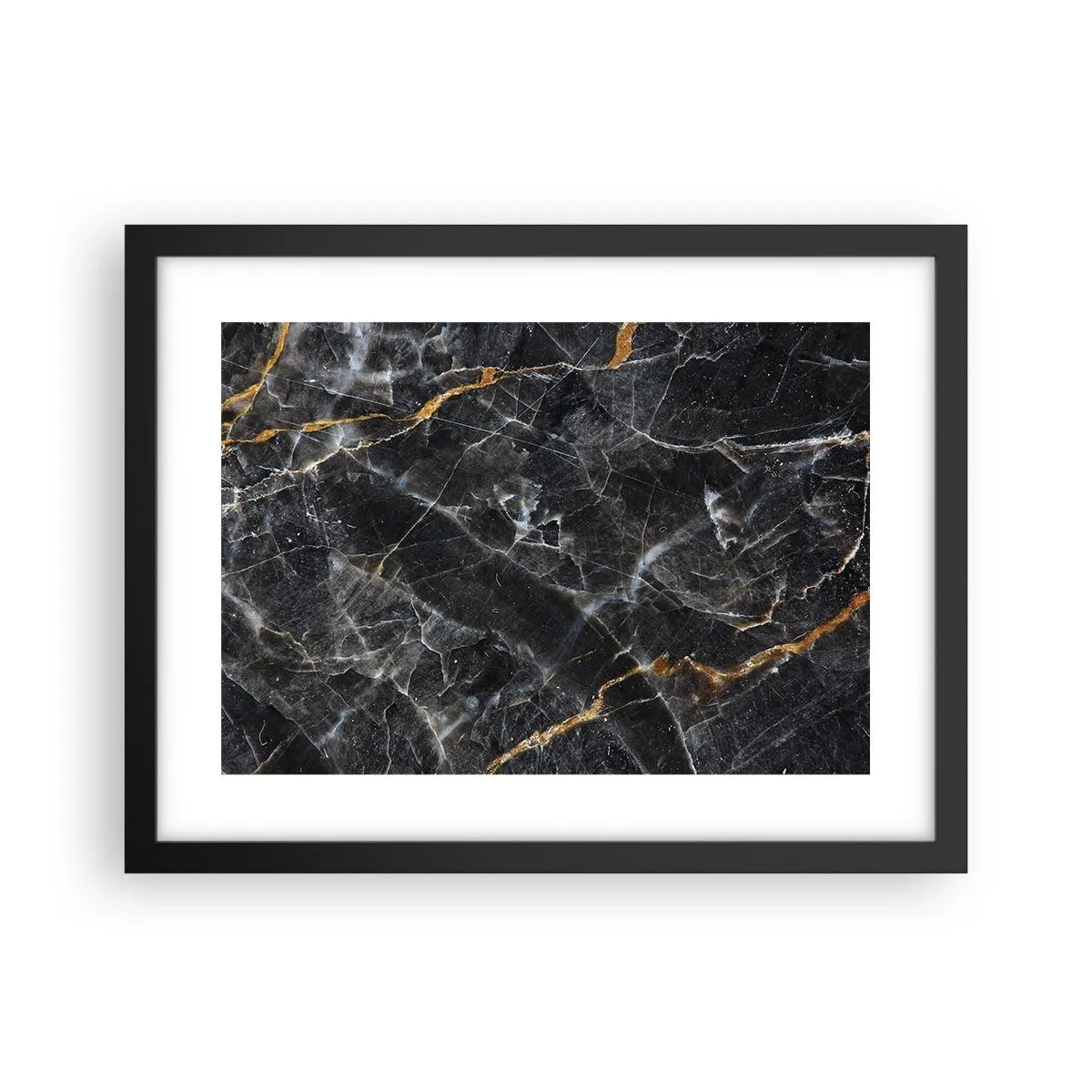 Poster in black frame - Interior Life of a Stone - 40x30 cm