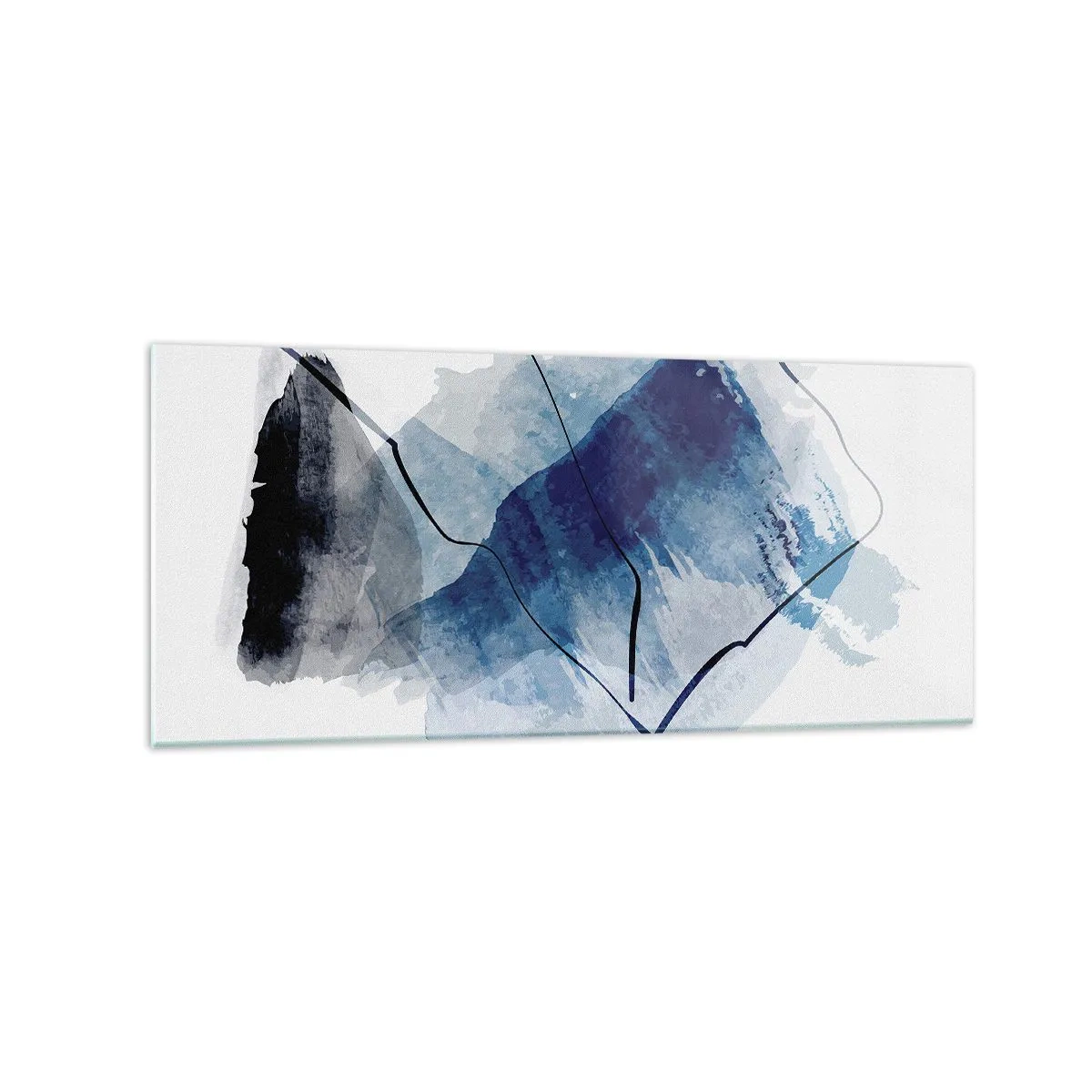 Glass picture - Ice Mountain - 120x50 cm