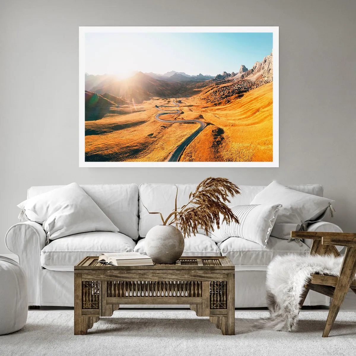 Poster - In a Golden Valley - 91x61 cm