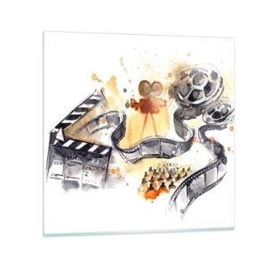 Glass picture - In a Dreamland - 40x40 cm