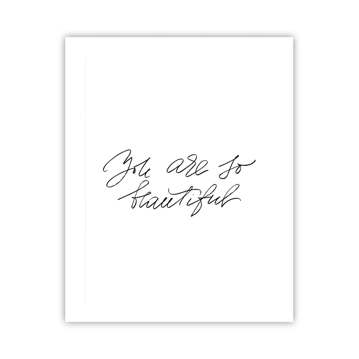 Poster - Really, Believe Me... - 40x50 cm