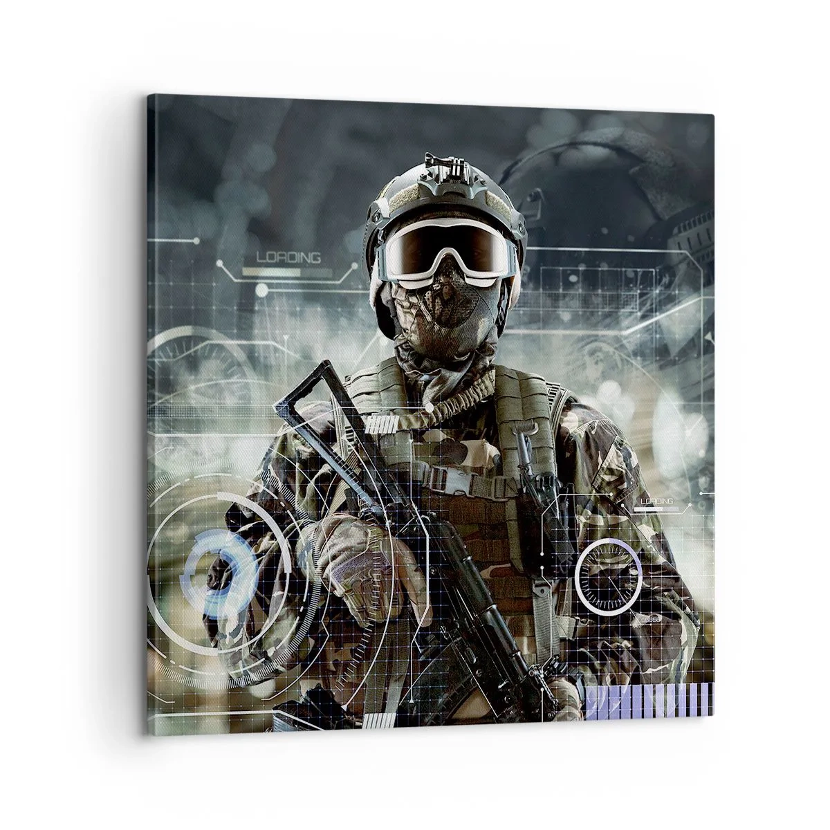 Canvas picture - Power Squared - 60x60 cm