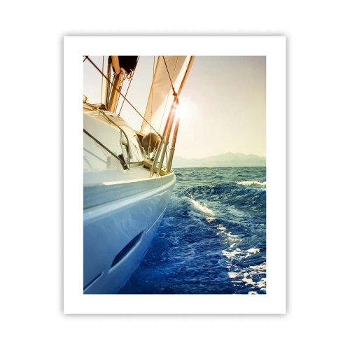 Poster - In Search of Adventure - 40x50 cm