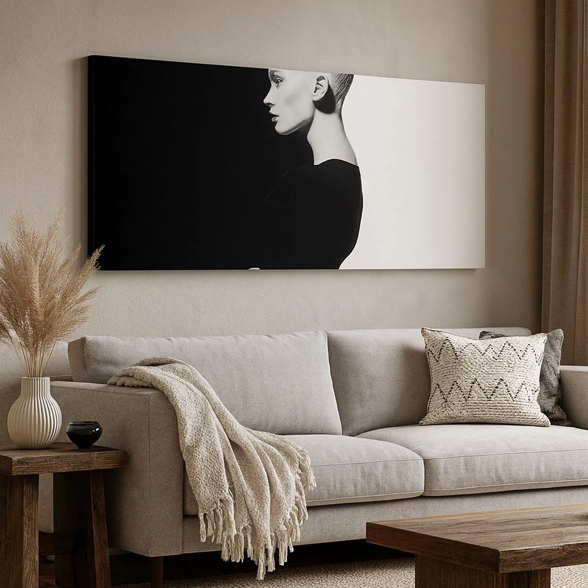Canvas picture - Simply a Woman - 100x40 cm