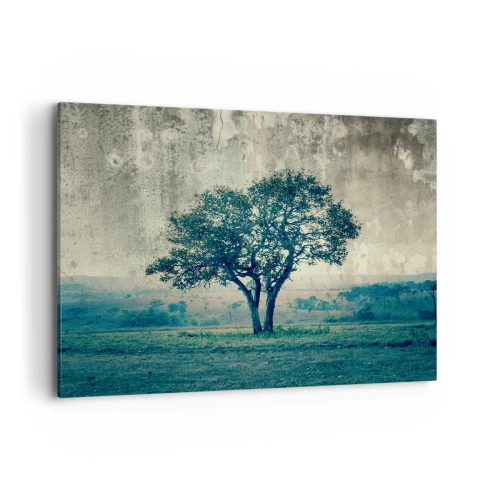 Canvas picture - Apple Tree in Blue? - 120x80 cm