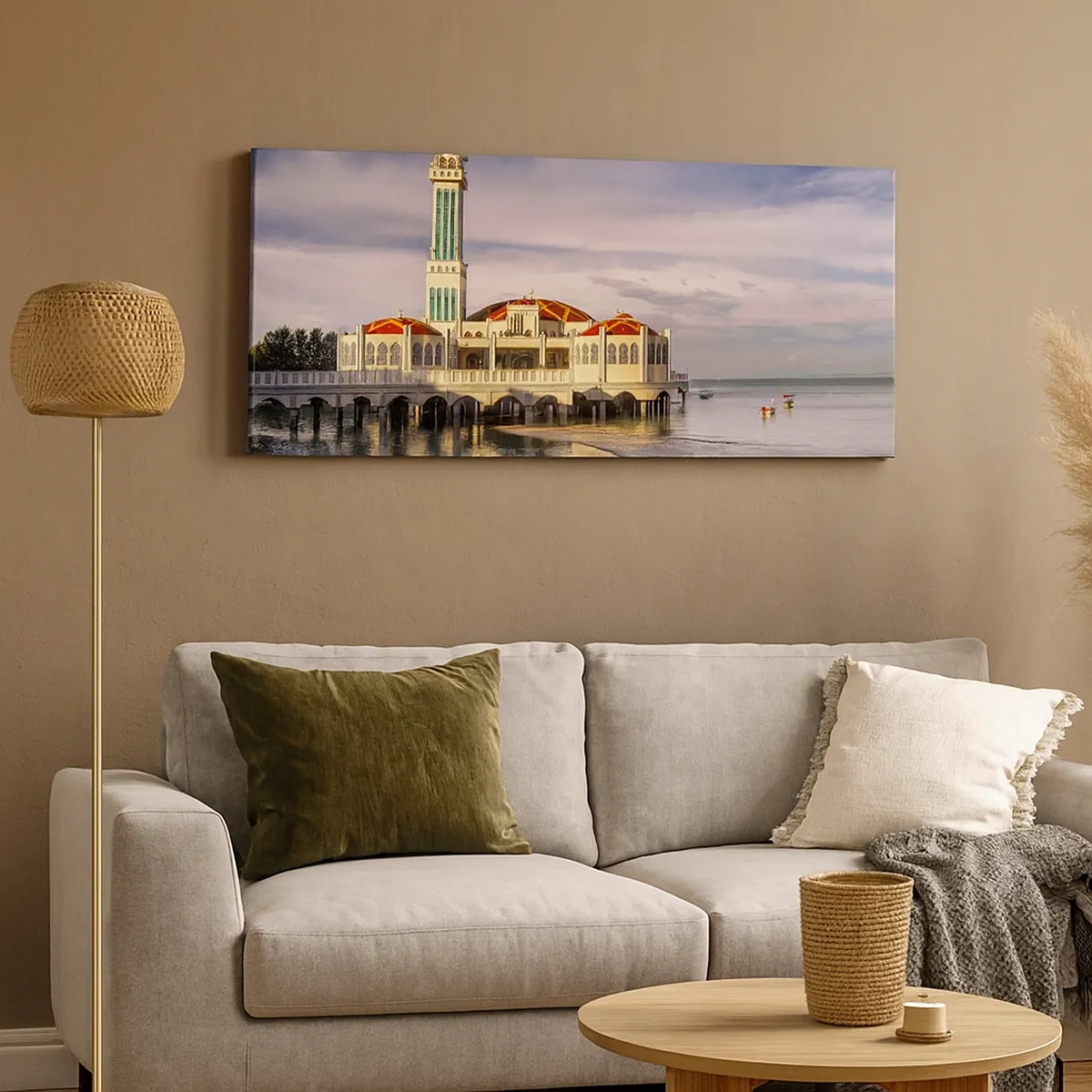 Canvas picture - Temple of Nature - 30x30 cm