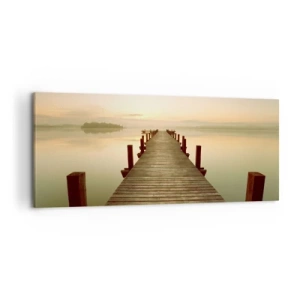 Canvas picture - Before Dawn, Dawn, Light - 120x50 cm