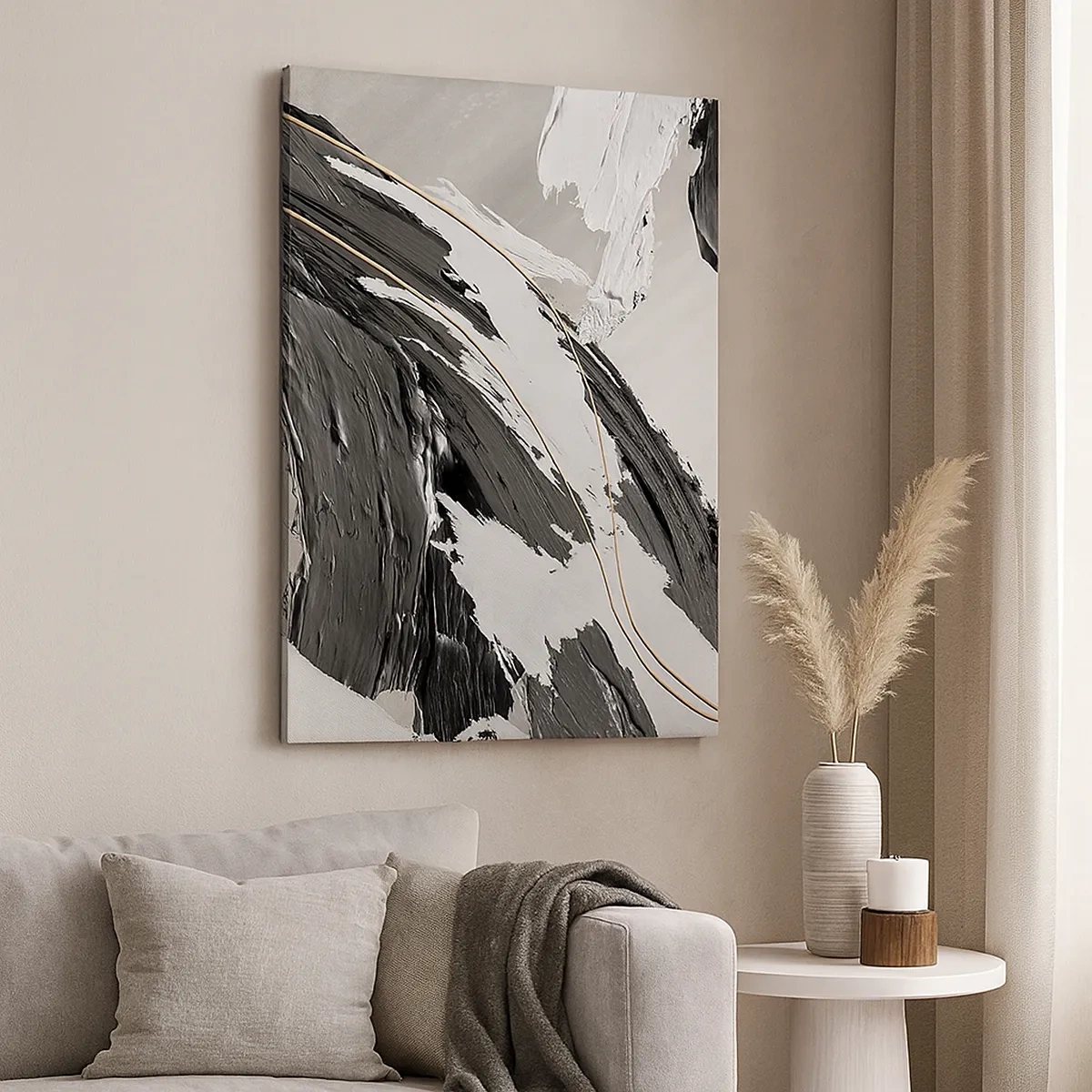 Canvas picture - Abstract with Flair - 50x70 cm