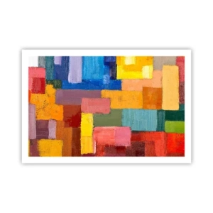 Poster - Each Different, All Colourful - 91x61 cm