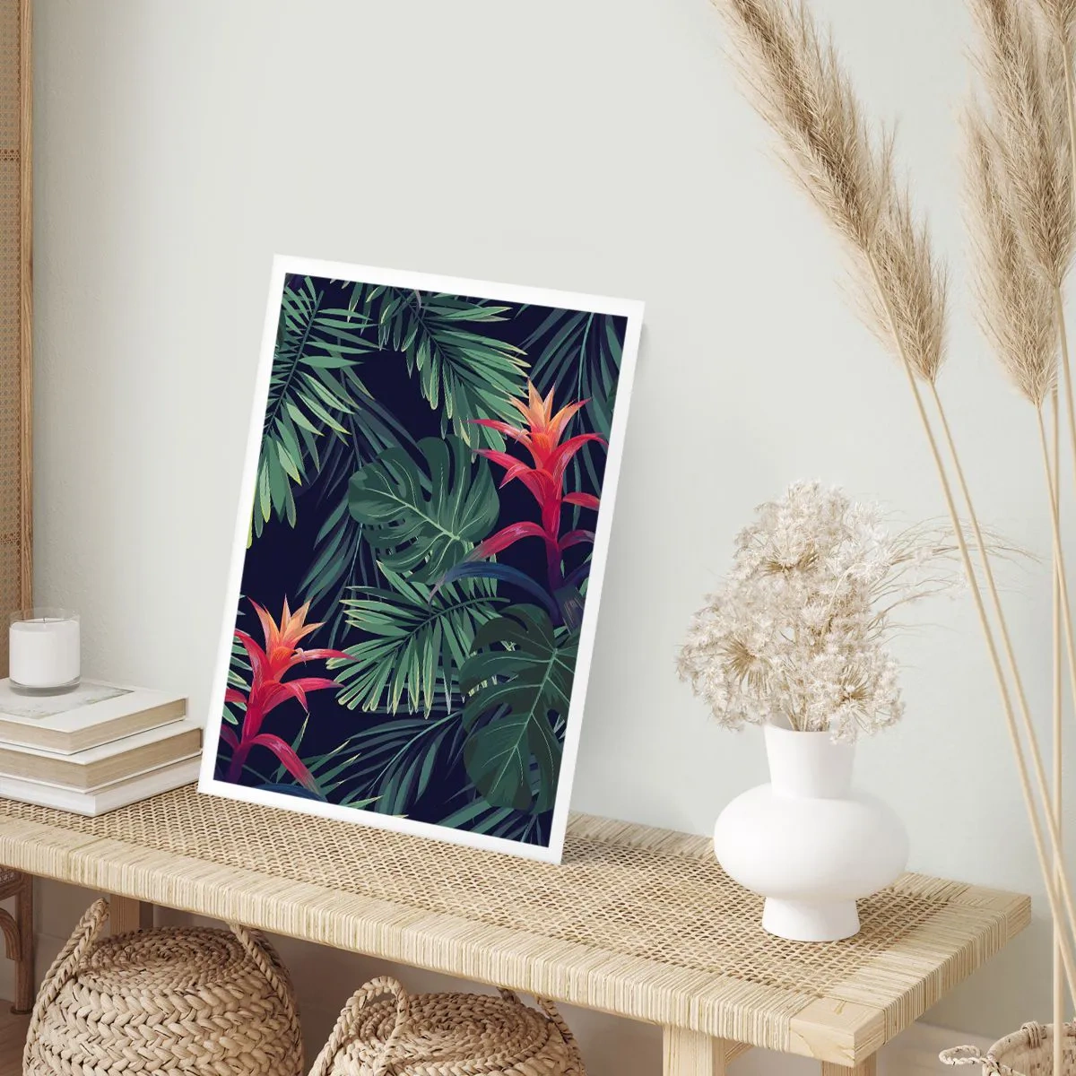 Poster - Burn in Green - 70x100 cm
