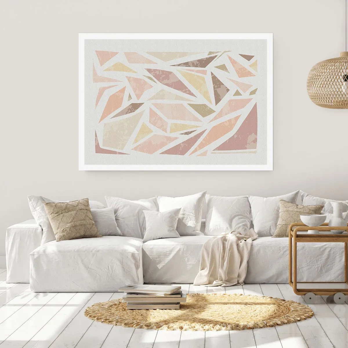 Poster - Stained Glass Composition - 70x50 cm