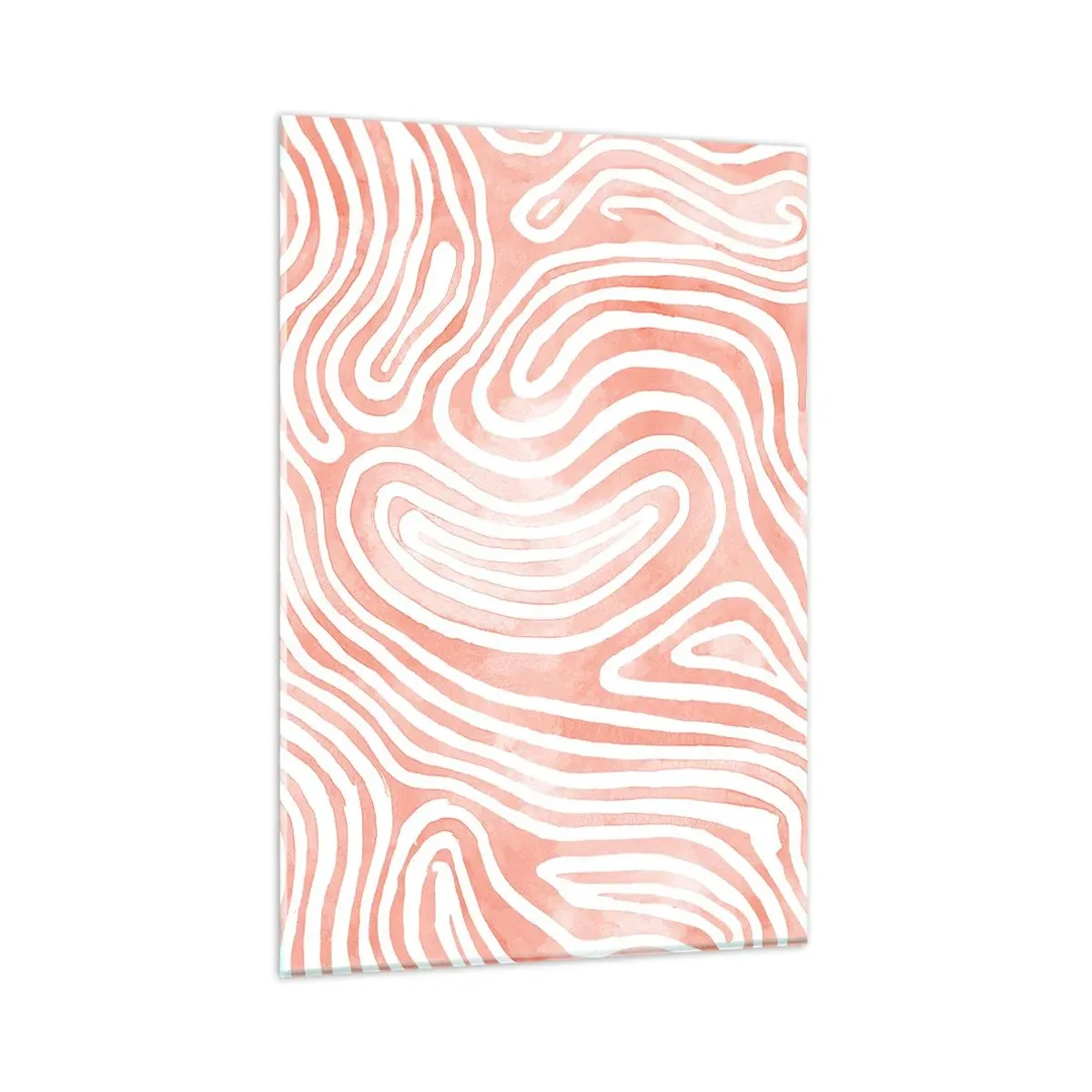 Glass picture - In a Coral Maze - 80x120 cm