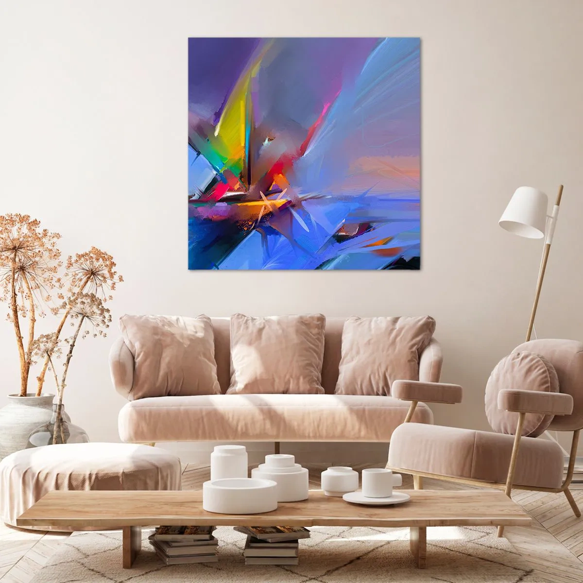 Canvas picture - Flew like s Bird - 50x50 cm