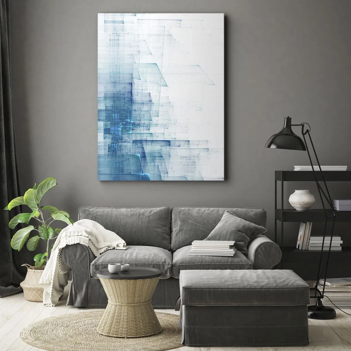 Canvas picture - And There Was Space - 80x120 cm
