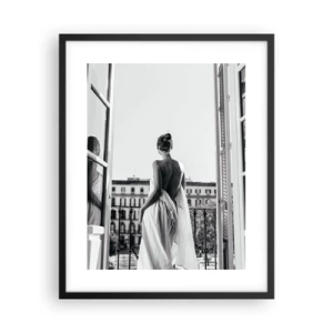 Poster in black frame - Awakening of the Senses - 40x50 cm