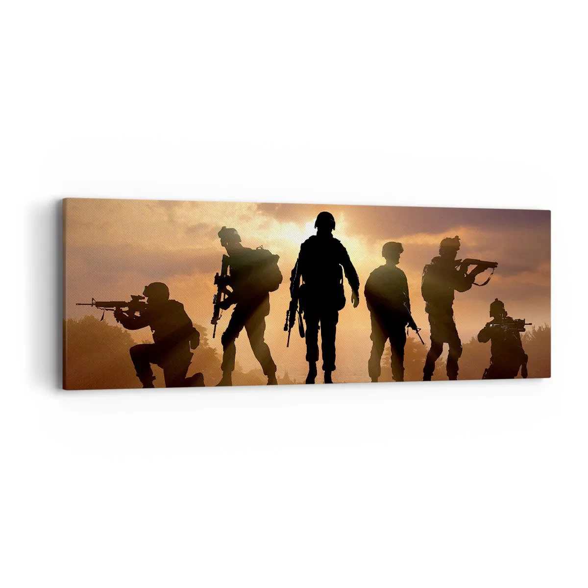 Canvas picture - Brothers In Arms - 90x30 cm