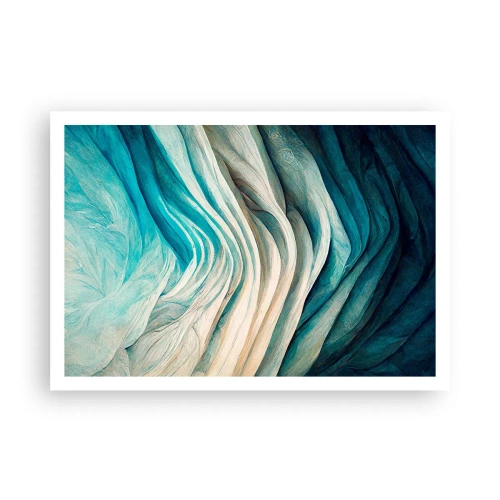 Poster - Blue Insatiability - 100x70 cm