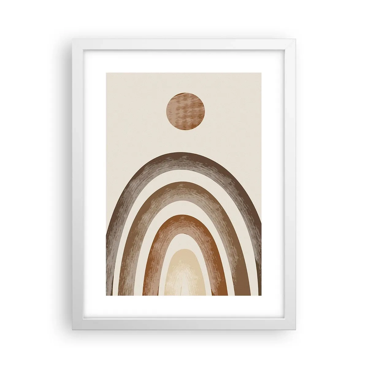 Poster in white frmae - In a Distant Galaxy - 30x40 cm