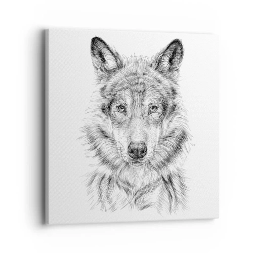 Canvas picture - Born Leader - 40x40 cm