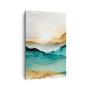 Canvas picture - On the Verge of Abstract - Landscape - 80x120 cm