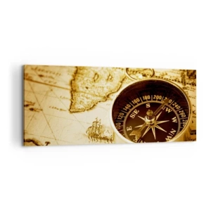 Canvas picture - East or West? - 100x40 cm