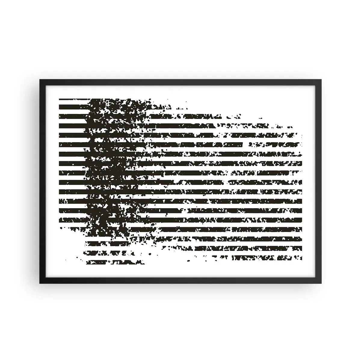 Poster in black frame - Rhythm and Noise - 70x50 cm