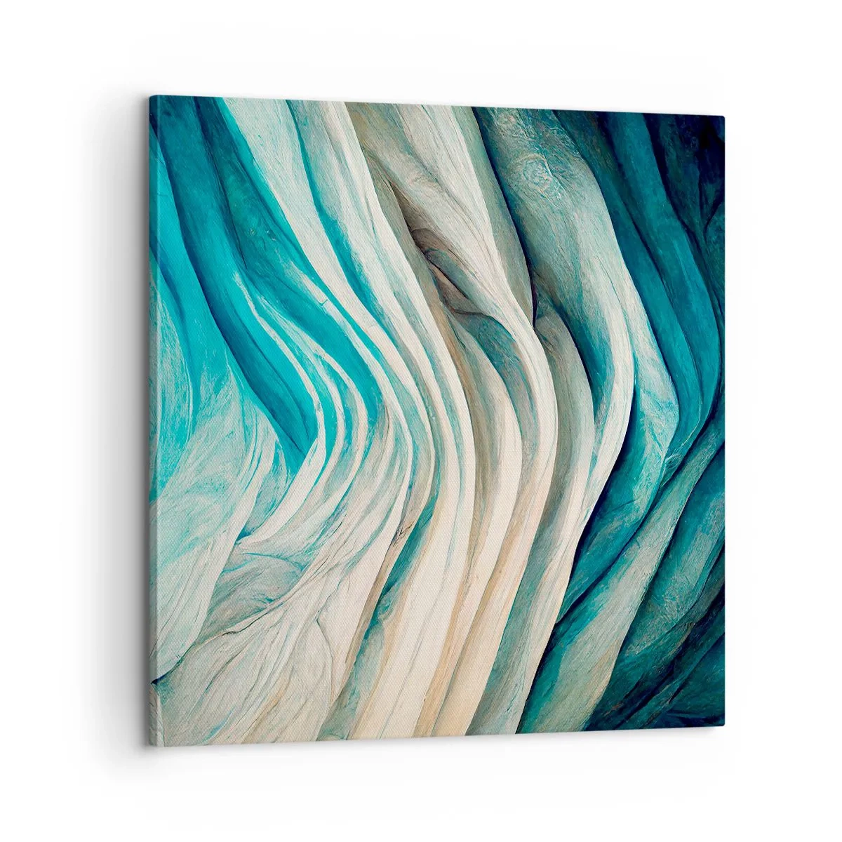 Canvas picture - Blue Insatiability - 60x60 cm