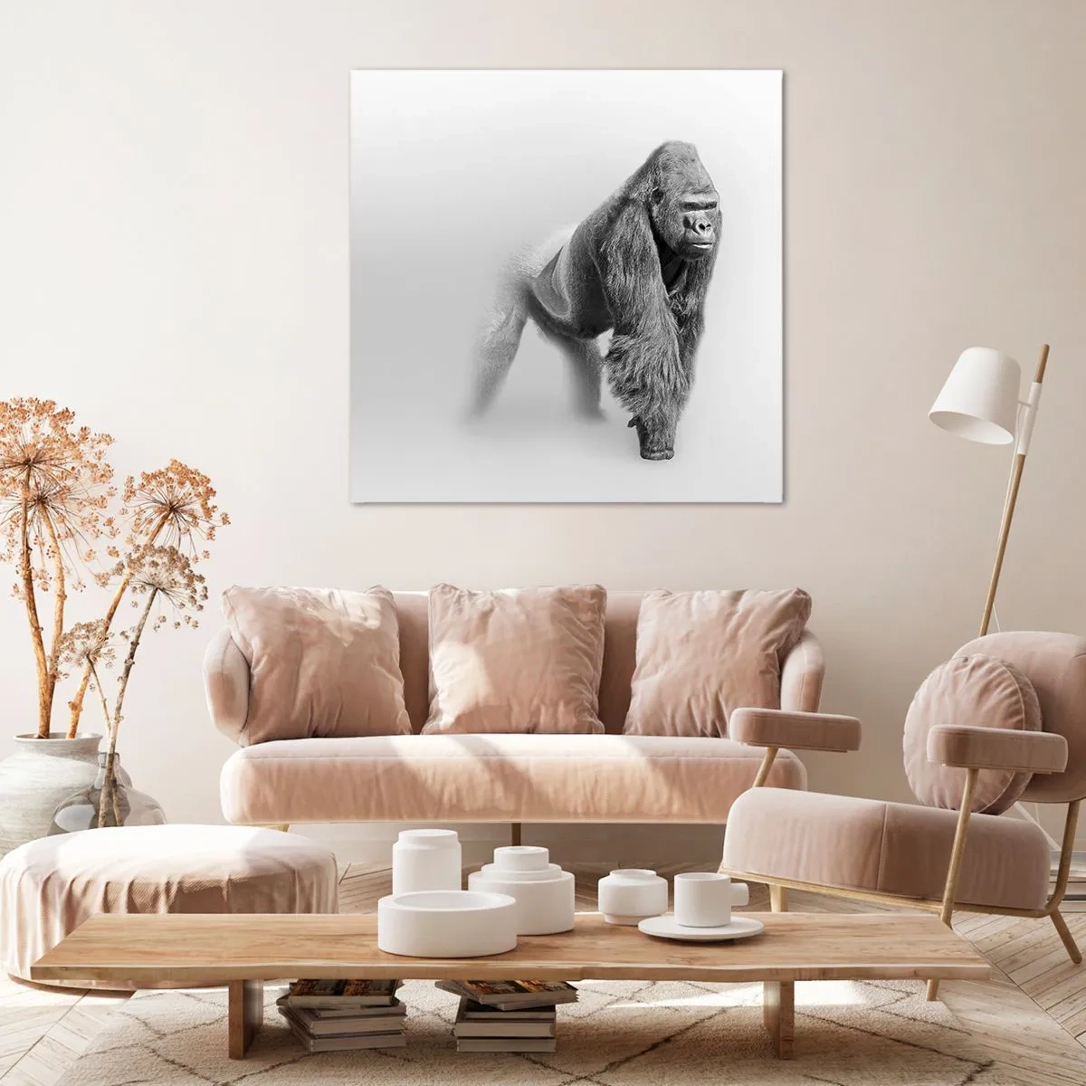 Canvas picture - Certain of Its Strength - 70x70 cm