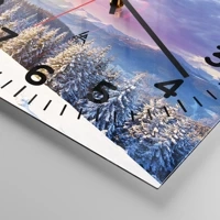 Clock face with numbers