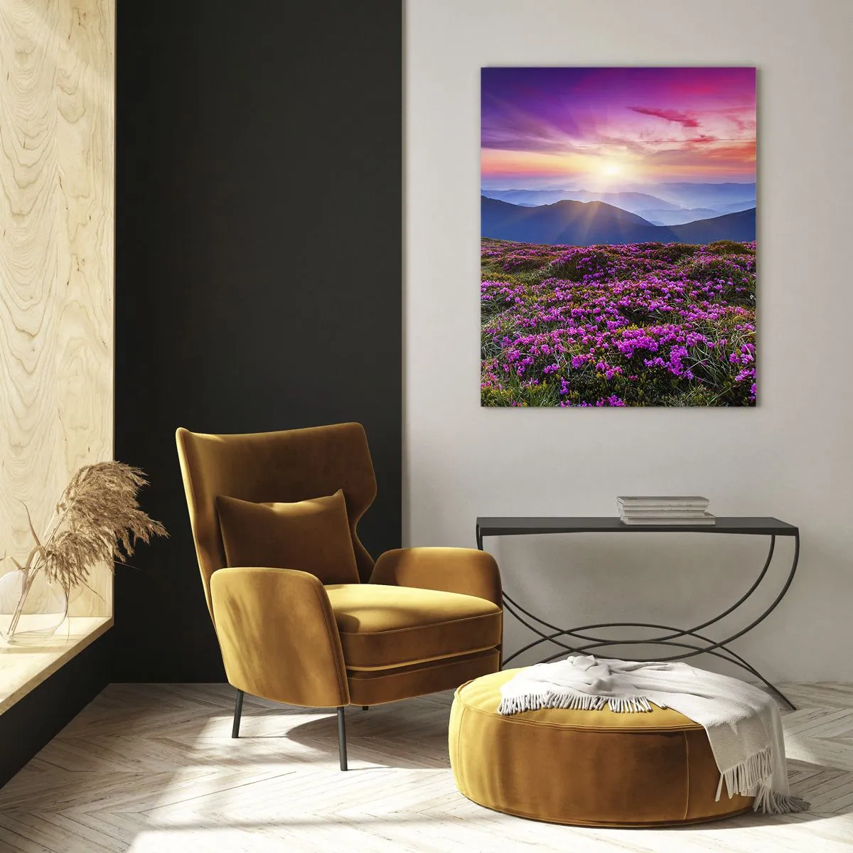 Glass picture - Smells Strongly of Herbs - 50x70 cm