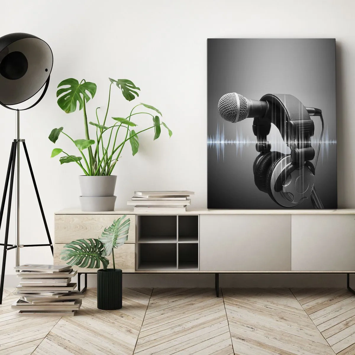 Canvas picture - You Can Still Hear the Singing - 80x120 cm