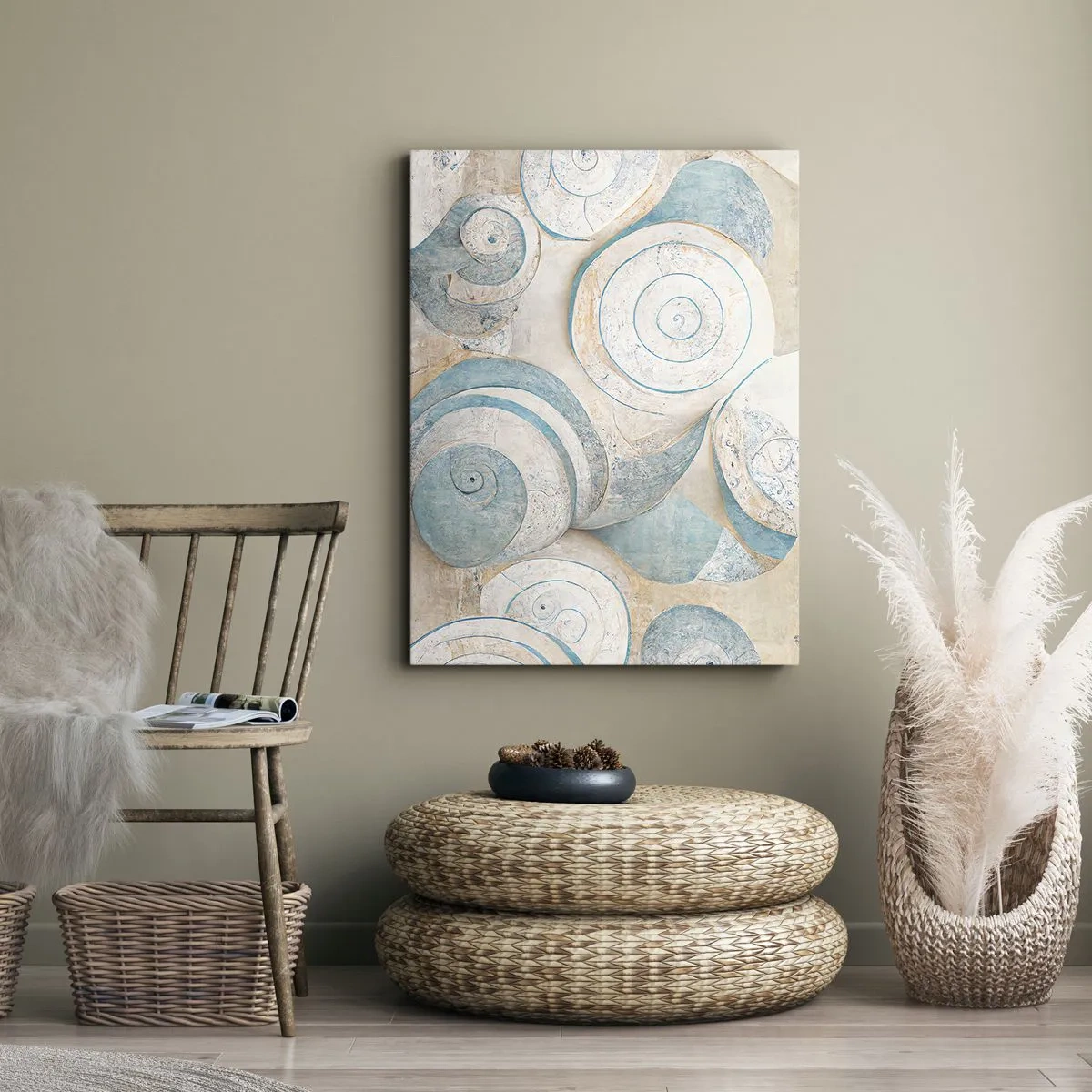 Canvas picture - What Does a Shell Hide? - 70x100 cm